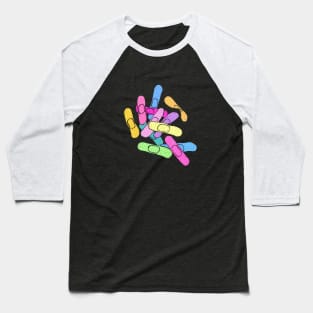 Color Band Aid Baseball T-Shirt